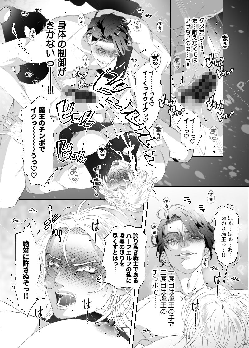 ハーフエルフは異世界で魔王とケツ婚する 画像8