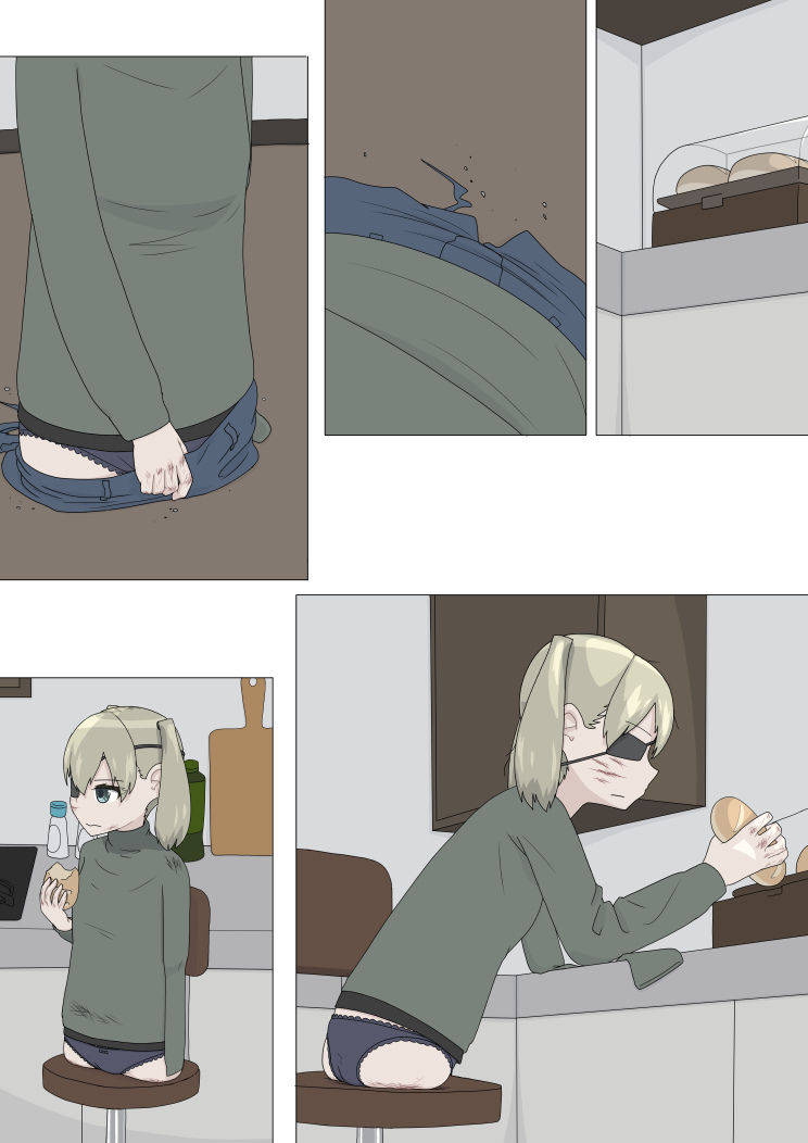 サンプル画像2:半裸留守番達磨(エゾ) [d_618060]