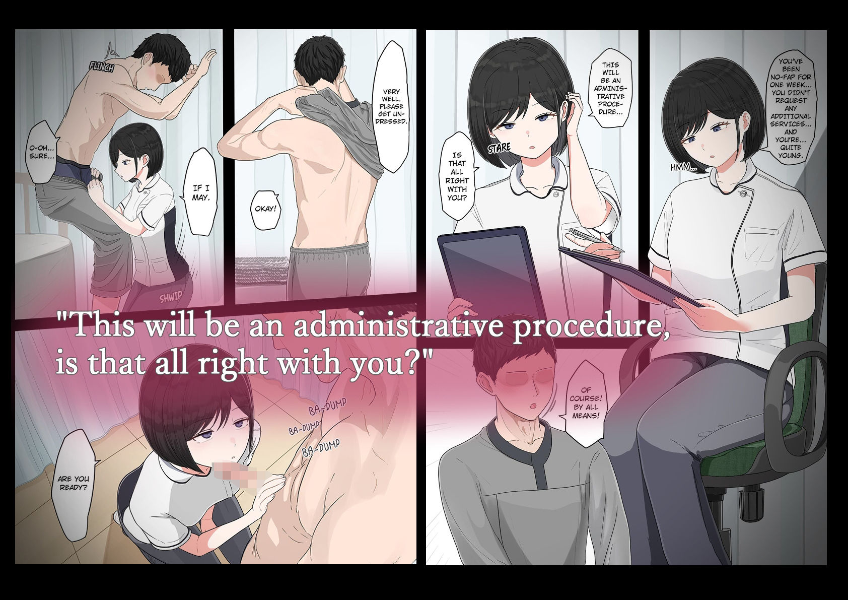 サンプル画像2:Devirginization Bureau: A Tale of a Dispassionate Lady’s Administrative Handling(クヌギの家) [d_618271]