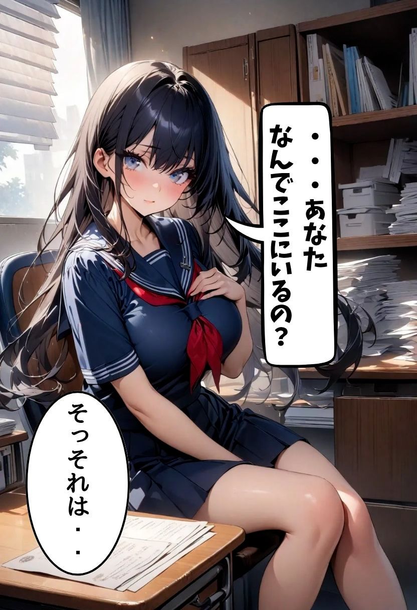 サンプル画像5:爆乳痴女同級生に筆おろししてもらった話(にじいろ☆がーるず) [d_618812]