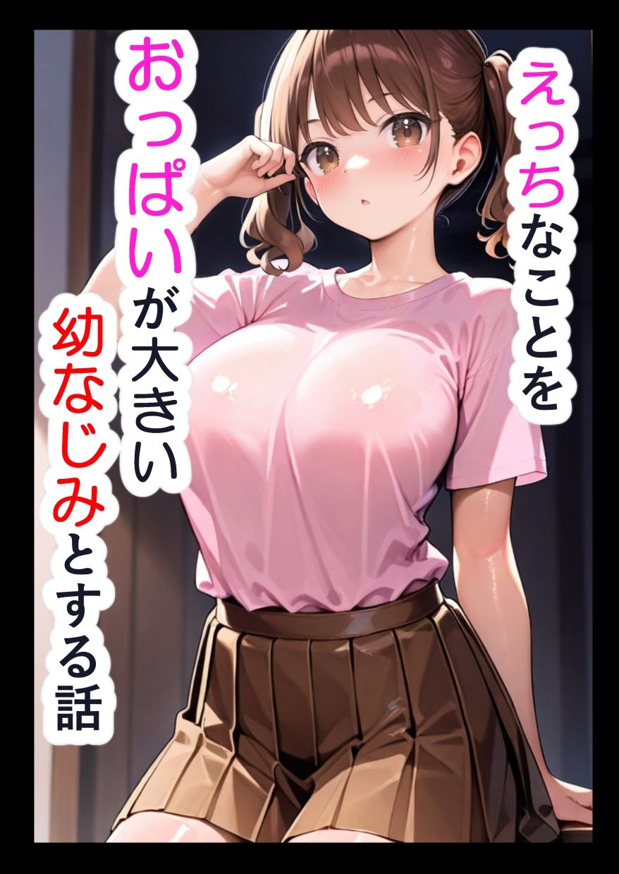 サンプル画像2:えっちなことをおっぱいが大きい幼なじみとする話(ミルク工房) [d_619093]