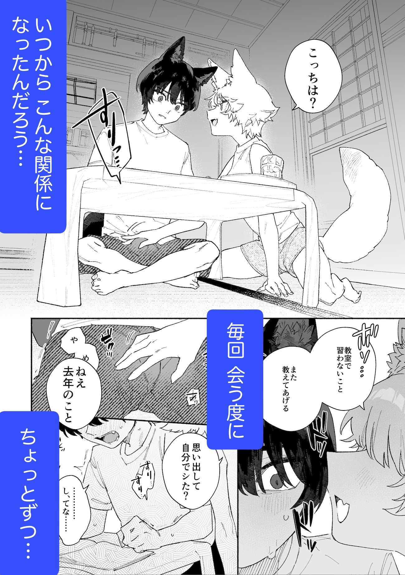 ♂が受け。コヨーテちゃん×甲斐犬くん 画像3
