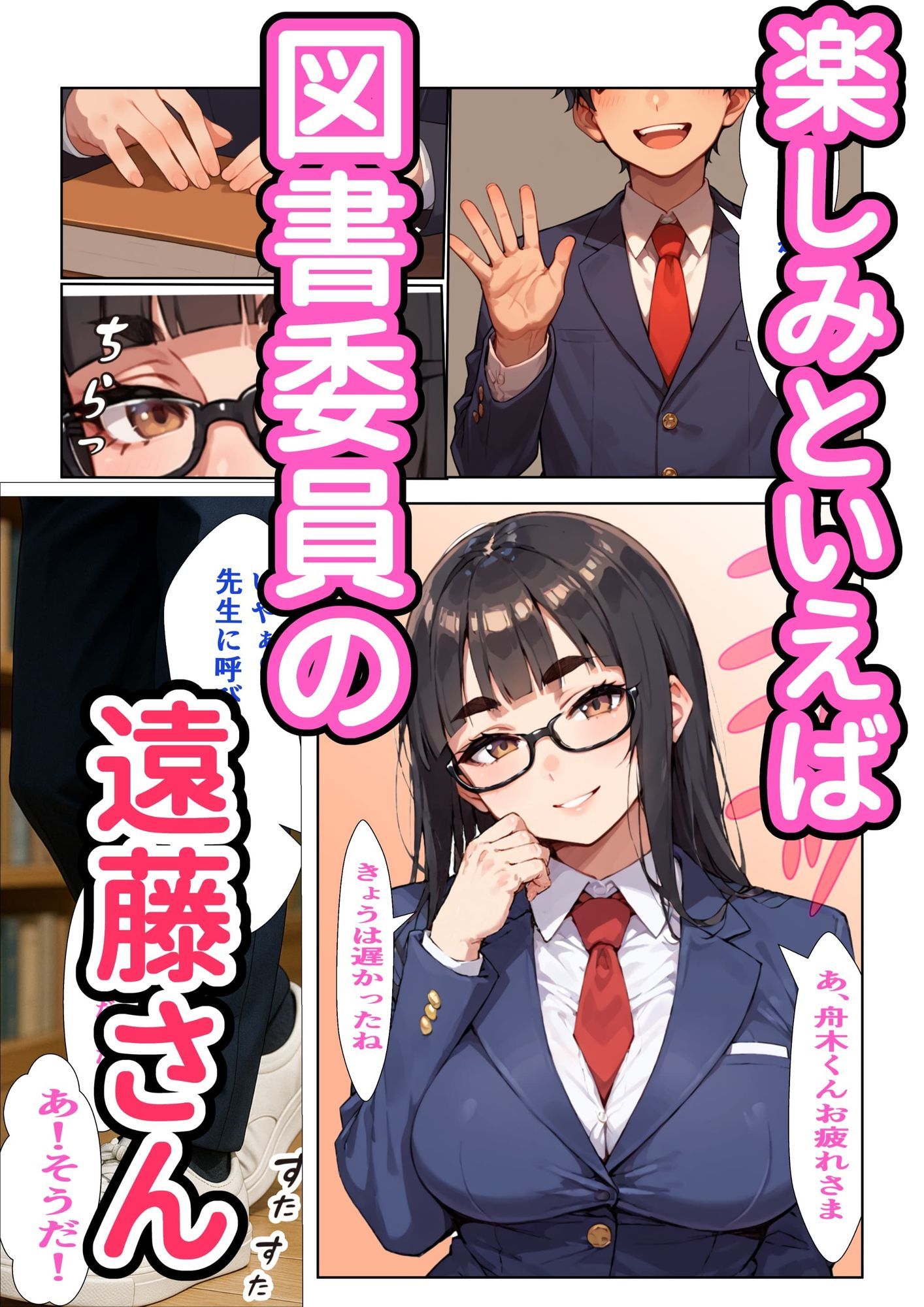 サンプル画像2:同じ図書委員の女の子の裏垢をおかずにしたことを懺悔した結果(お裁縫ドラゴン) [d_619172]