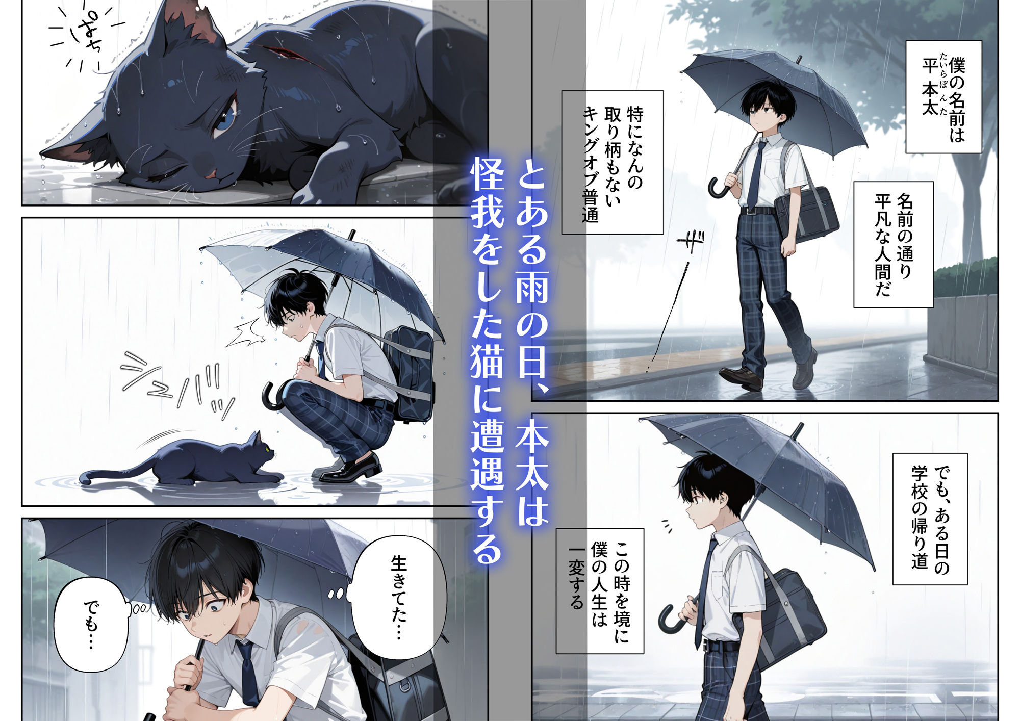 サンプル画像1:エッチな化け猫にこってり搾り取られる話(ニーハイ堂) [d_619547]