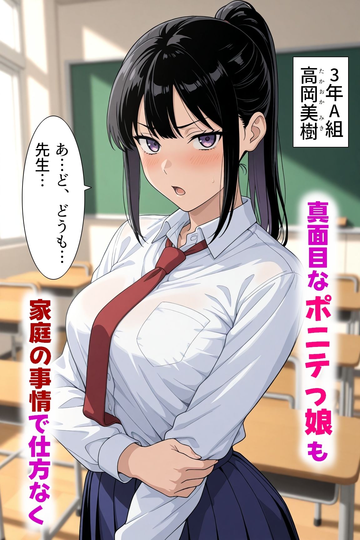 サンプル画像2:四十路おじさんの白濁サポート指導(桃色甘味料) [d_619558]