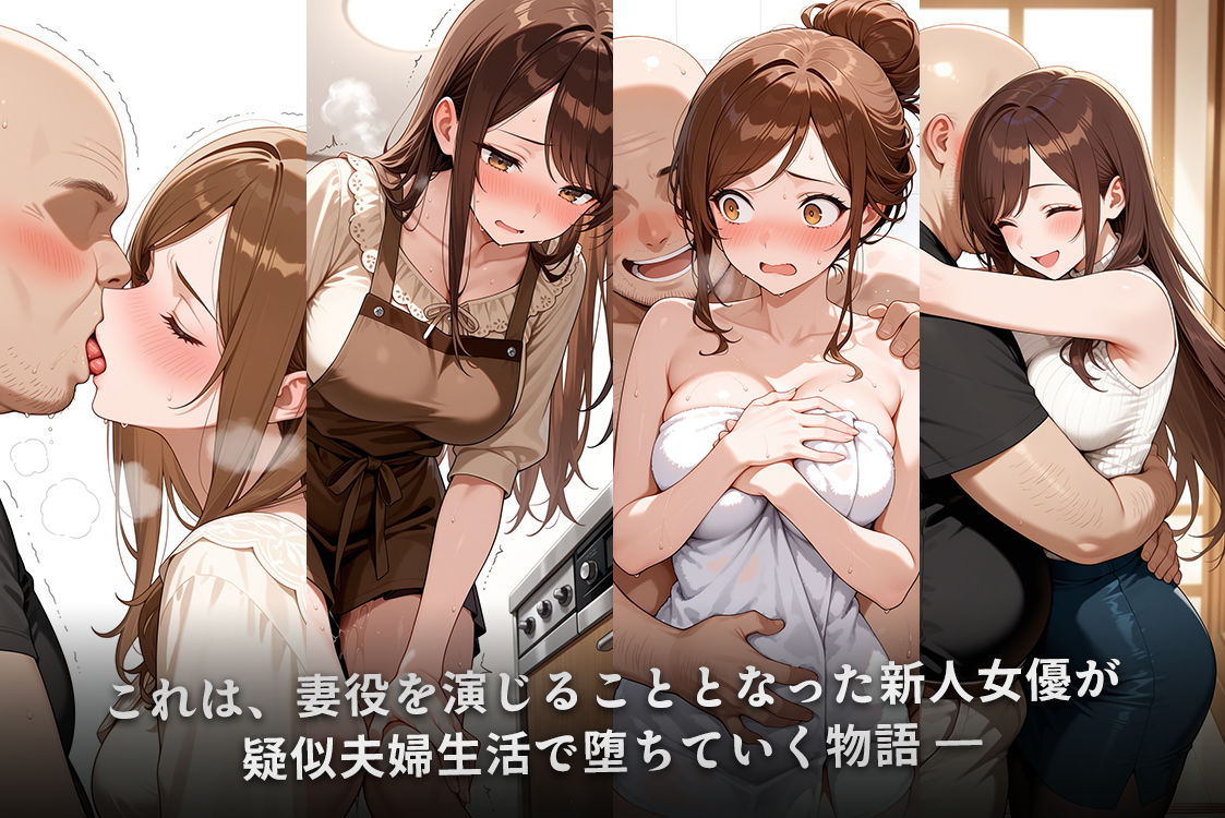 サンプル画像1:疑似夫婦生活で演技指導 -これは演技、演技のはず――だよね？-(こっとろん) [d_619638]