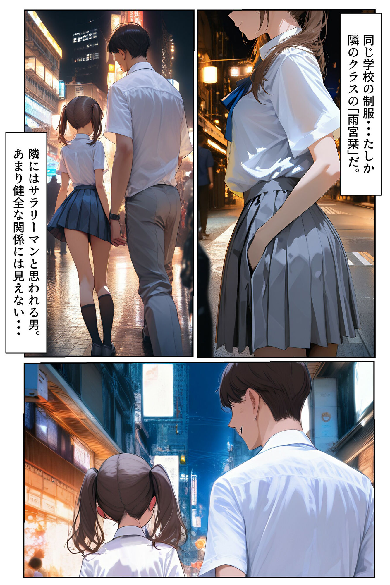 サンプル画像6:女装男子のJKハーレム生活7(電脳戯画) [d_620096]