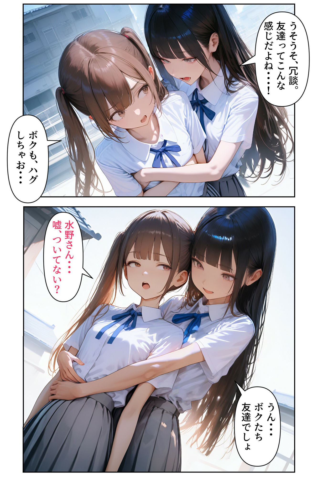 女装男子のJKハーレム生活7 画像8