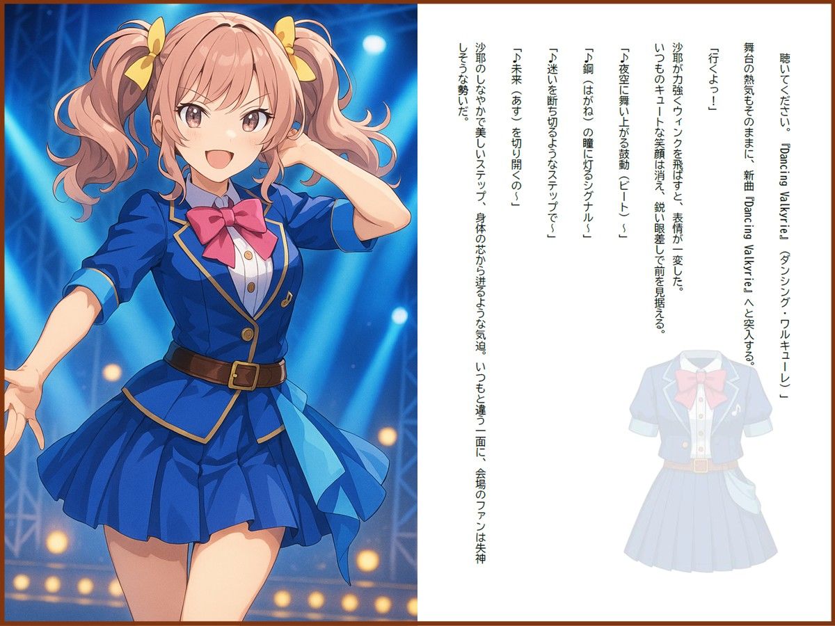 サンプル画像1:アイドルのハイグレ侵略ライブ開幕！ 〜響け！ハイグレシンフォニー〜(茶色むつき) [d_620431]