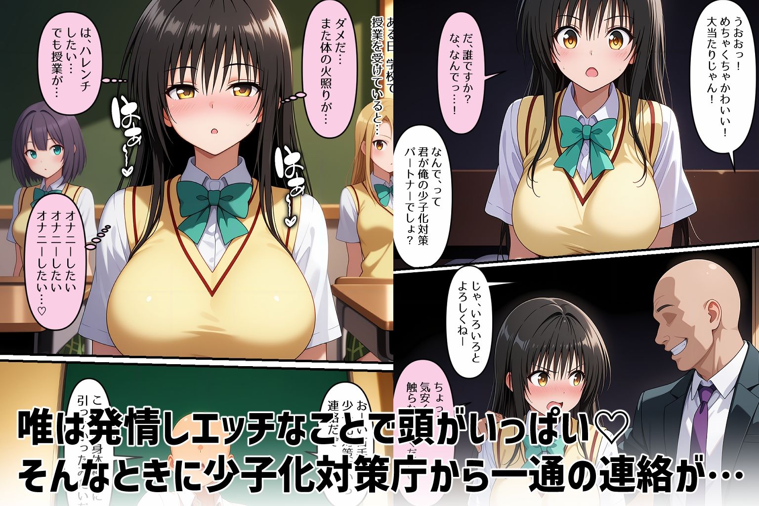 サンプル画像2:とらぶる少子化対策 古手●唯編(ゆっちAIA) [d_620631]