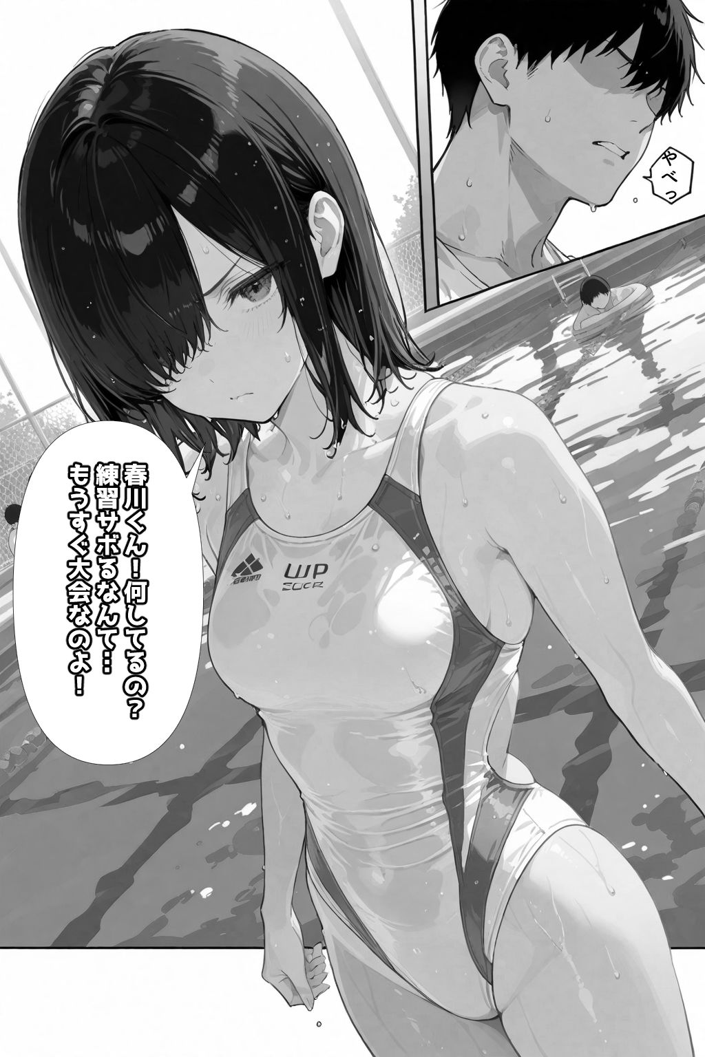 サンプル画像4:競泳女子の性スイッチ！(愛罠（ai_wanna_）) [d_620693]