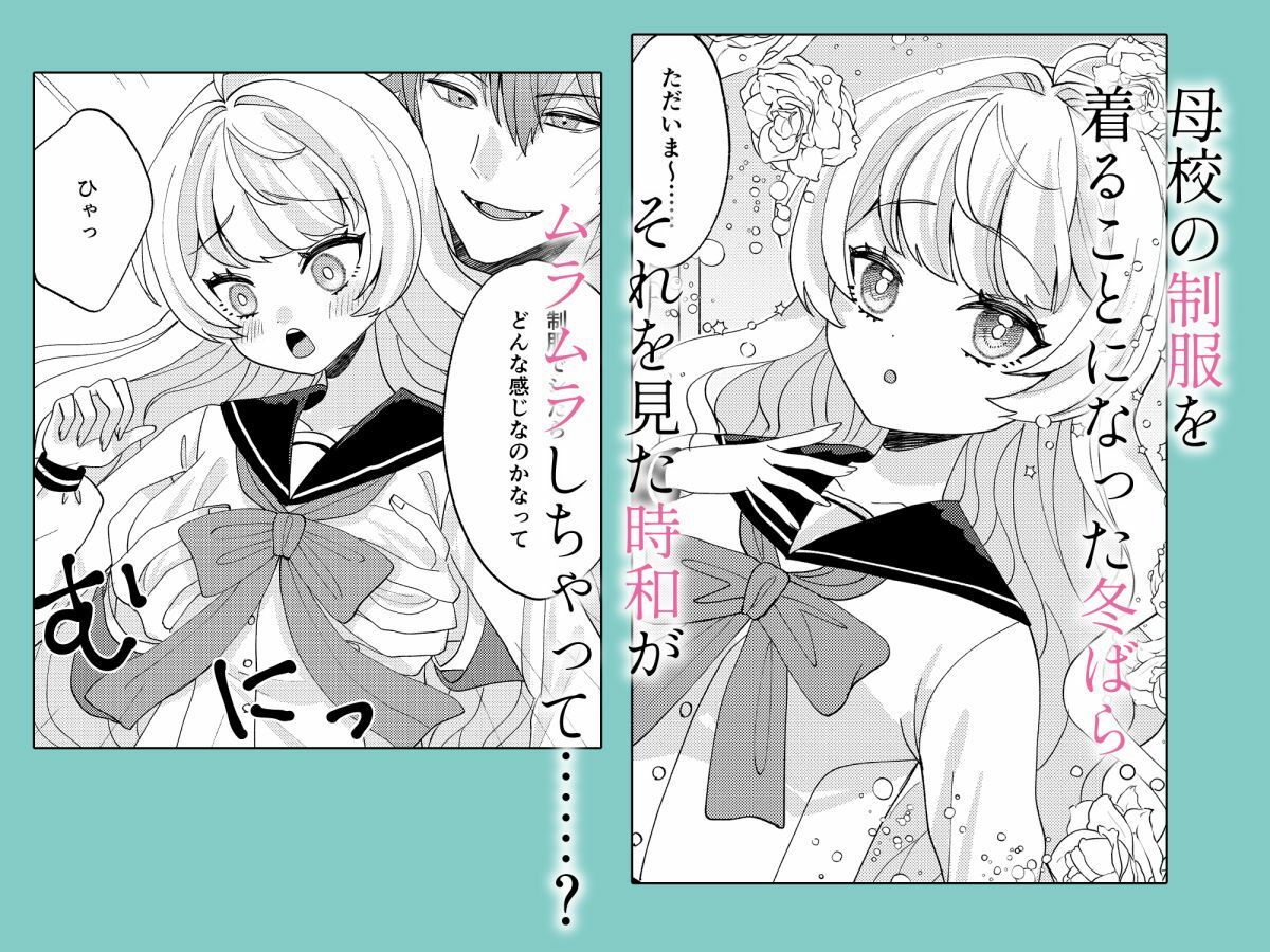 お嬢様とセーラー服でいちゃらぶ 画像1
