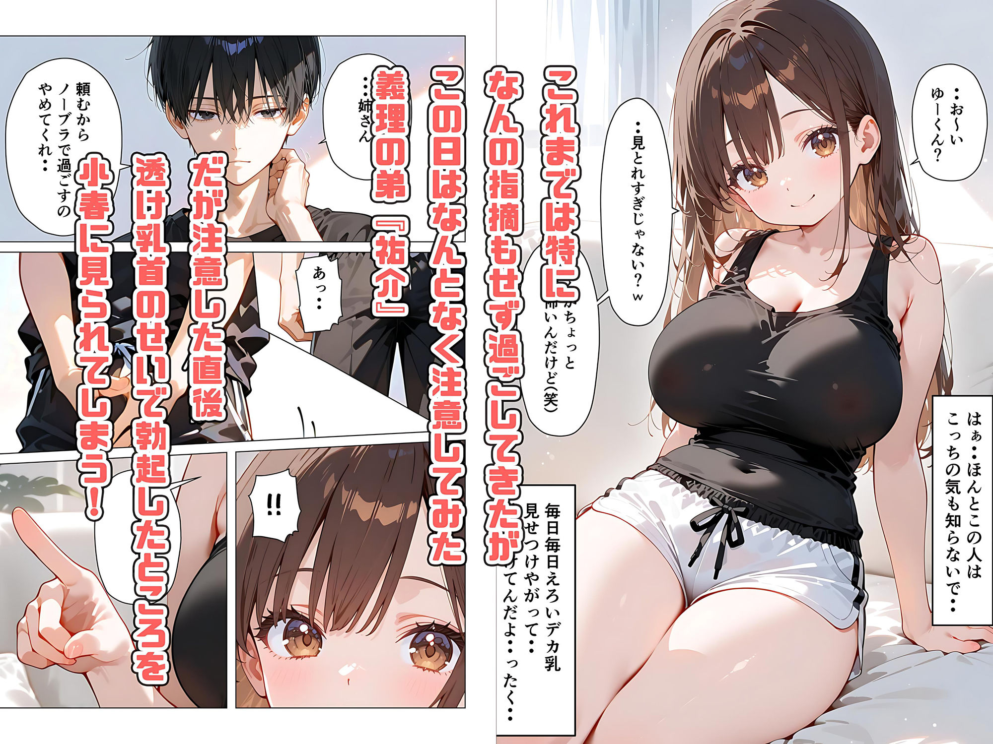 サンプル画像2:義姉さんはシたい(桃瀬) [d_621320]