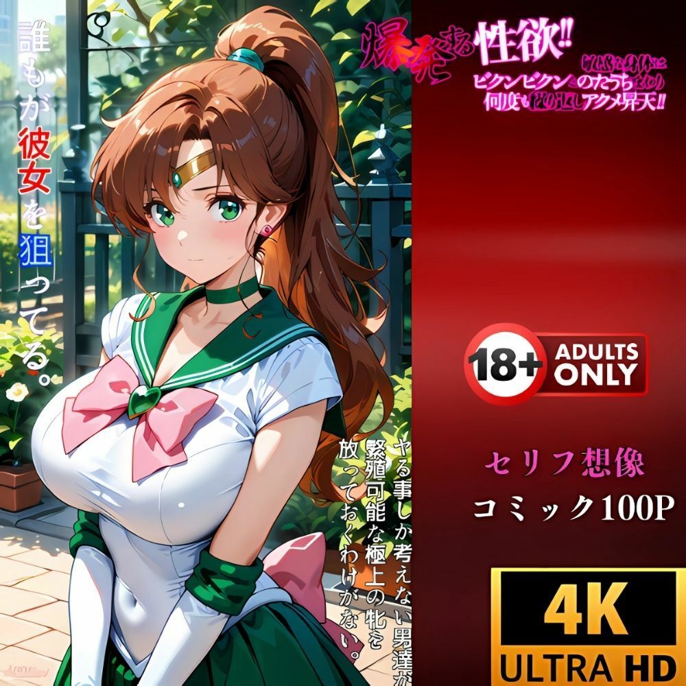 催●アプリ‥洗脳アプリで屈服した正義の肉体‥セーラージュピター 画像4