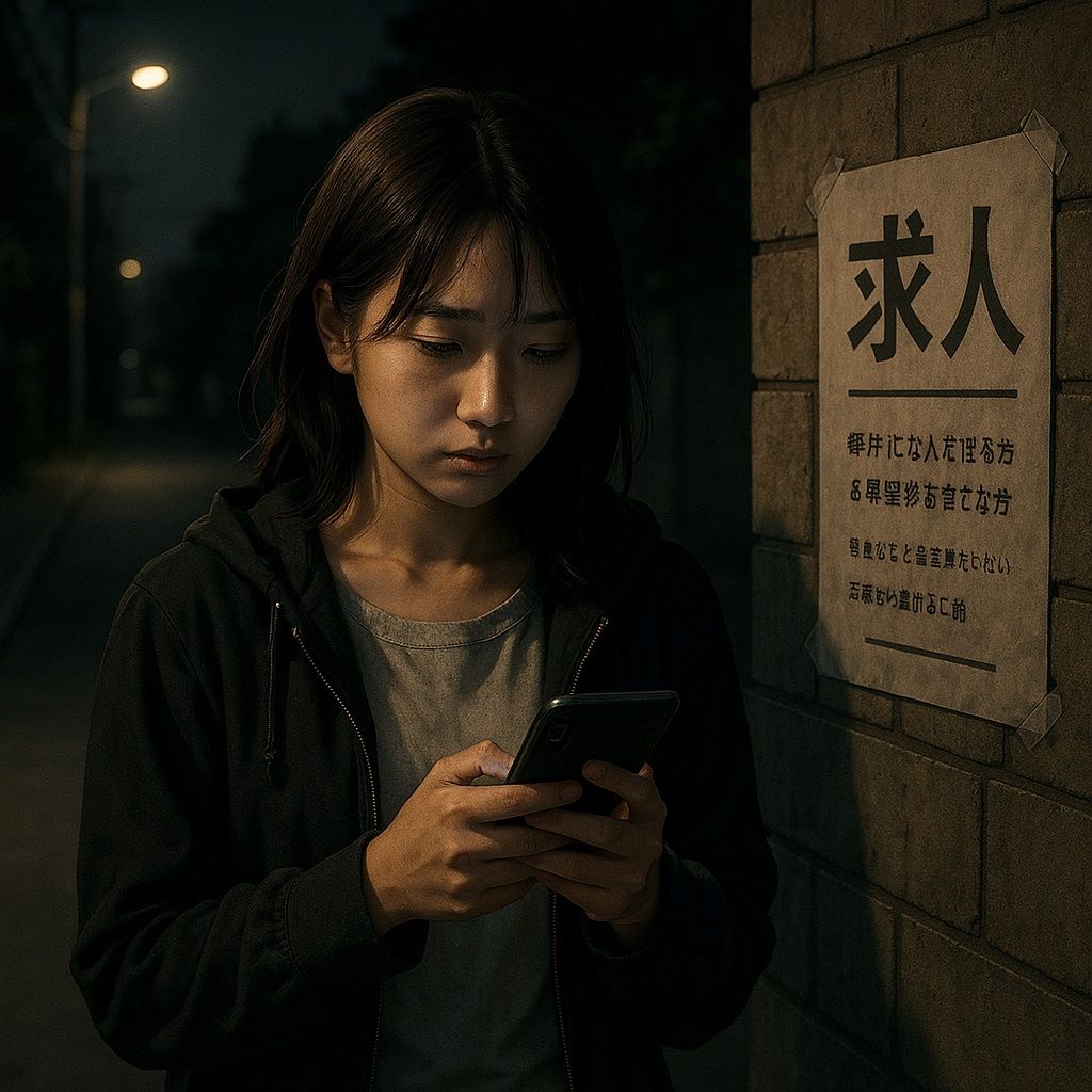 レ●プマニュアル:闇バイトの女【性的暴行】_1