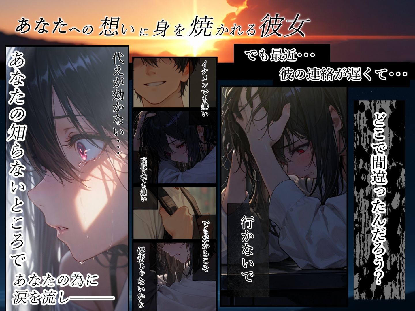 サンプル画像3:純愛ガチハメシミュレーション マチアプで一発目に出会った人が初恋の人でした(ぱるぱるむんむん) [d_621906]