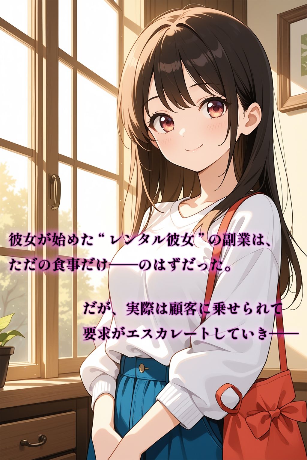 サンプル画像1:レンカノNTR2:俺の彼女が‘お客様対応’で堕ちる夜(空想彩館) [d_622024]