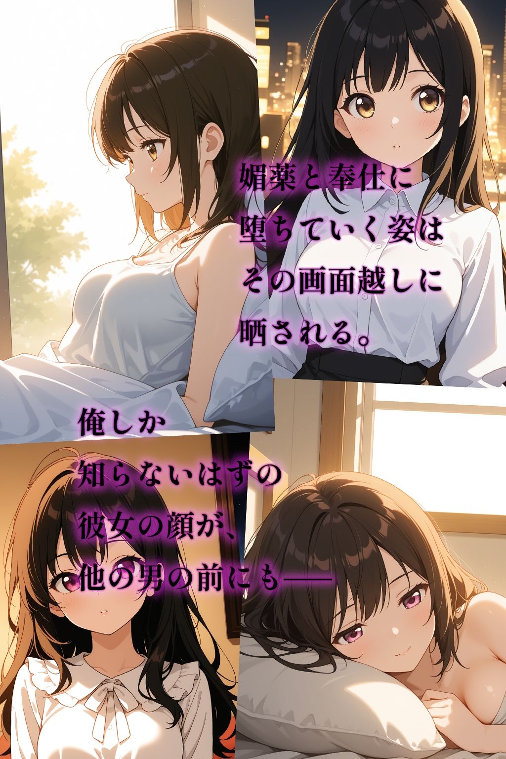 サンプル画像2:レンカノNTR2:俺の彼女が‘お客様対応’で堕ちる夜(空想彩館) [d_622024]