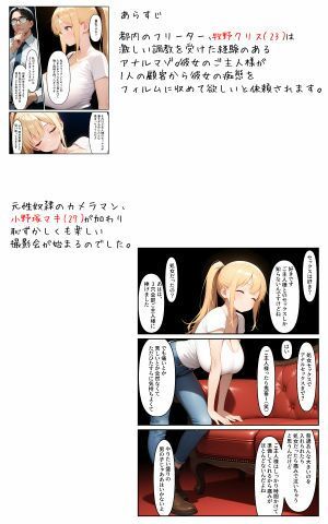 ブロンド巨乳ラブラブアナル撮影会〜ご主人様大好き 画像1