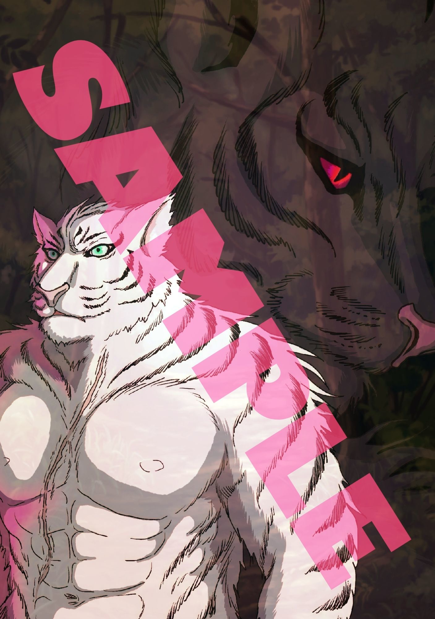 白虎さんと黒虎さん 画像5