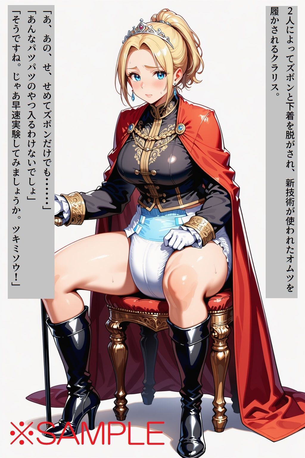 【AIイラスト+少しSS】貴族令嬢クラリスの黄金溢れる生い立ち 画像7