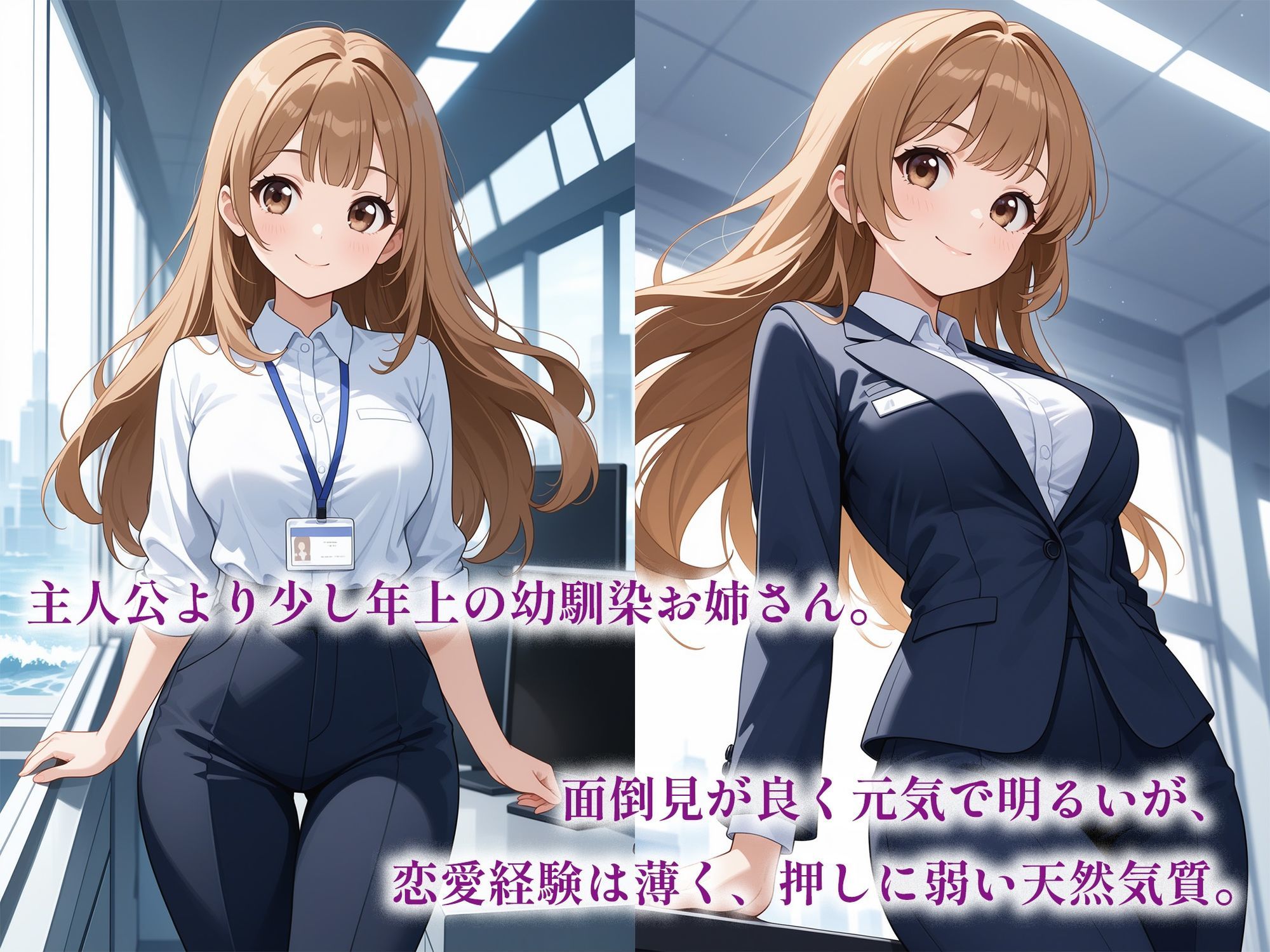 サンプル画像1:催●アプリで堕ちる元気幼馴染お姉さん 〜年上ヒロインの奉仕快感堕ち〜(空想彩館) [d_623583]