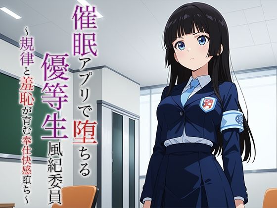 催●アプリで堕ちる優等生風紀委員 〜規律と羞恥が育む奉仕快感堕ち〜