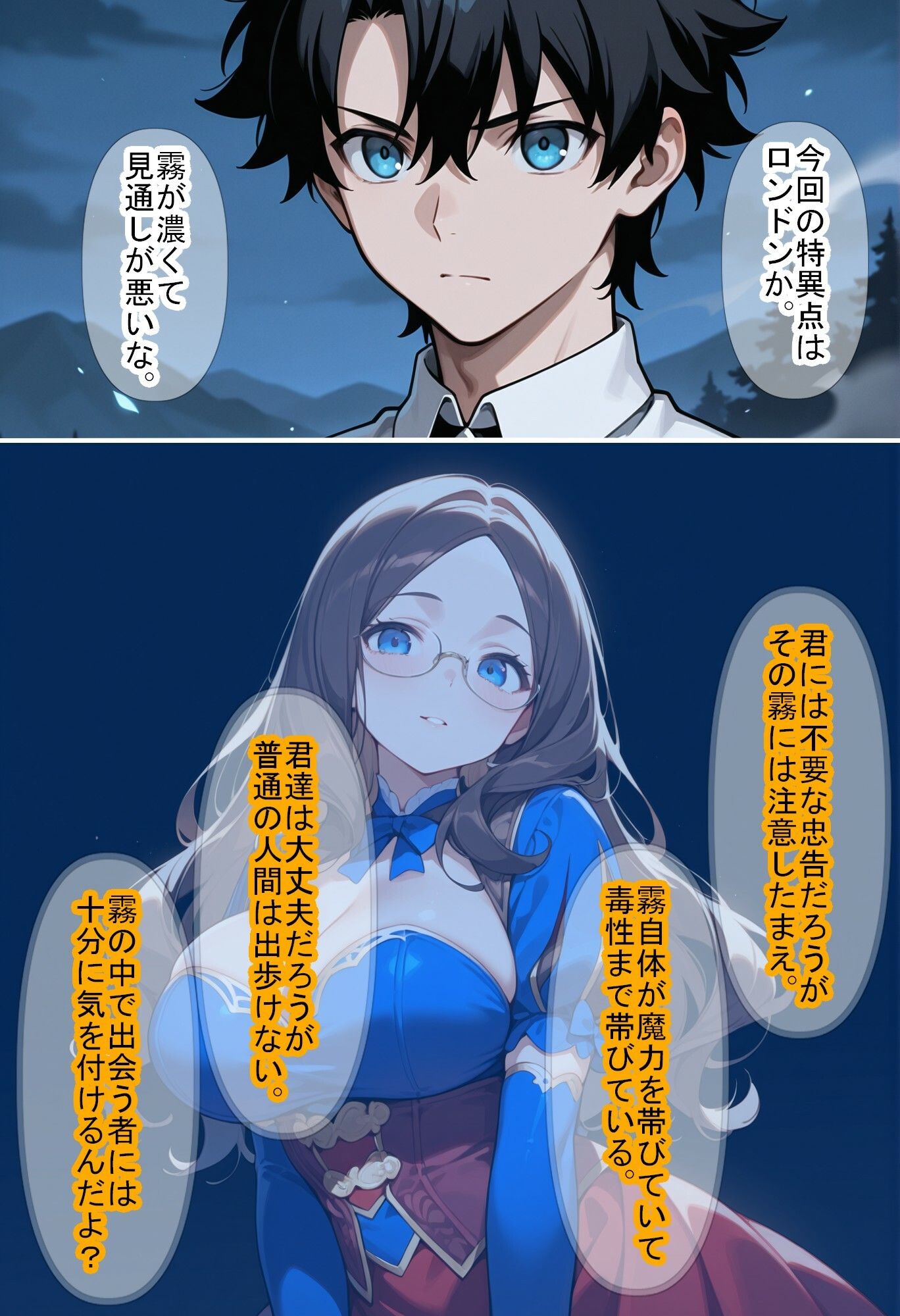 サンプル画像1:【F〇Oの世界に入ってしまったら？】〜女サーヴァントにエロい事し放題だった件〜 5(魔術師プロトン2D) [d_623671]