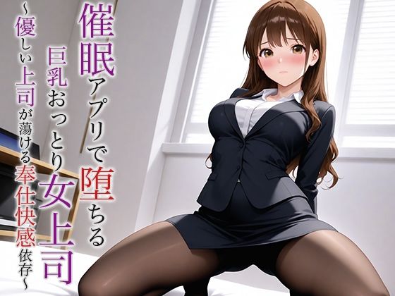 催●アプリで堕ちる巨乳おっとり女上司 〜優しい上司が蕩ける奉仕快感依存〜
