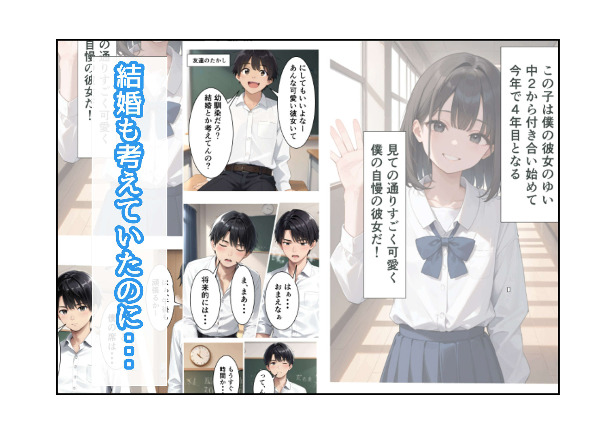 サンプル画像2:雑魚狩りギャル  序章(弱BOY) [d_625131]