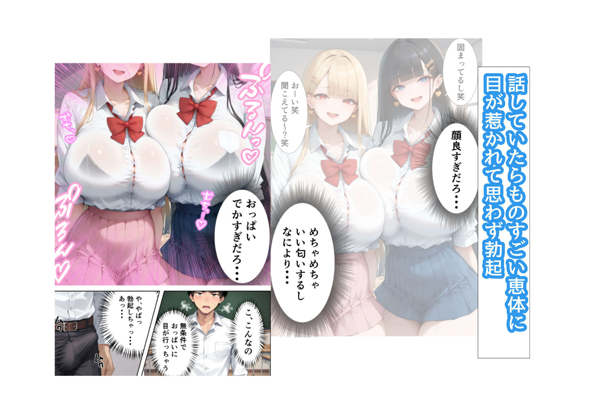 サンプル画像4:雑魚狩りギャル  序章(弱BOY) [d_625131]