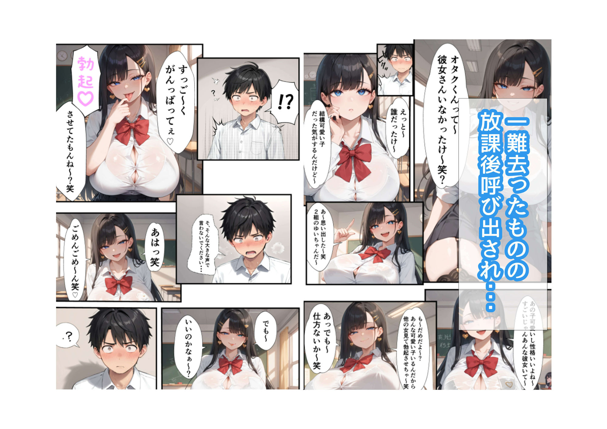 サンプル画像6:雑魚狩りギャル  序章(弱BOY) [d_625131]