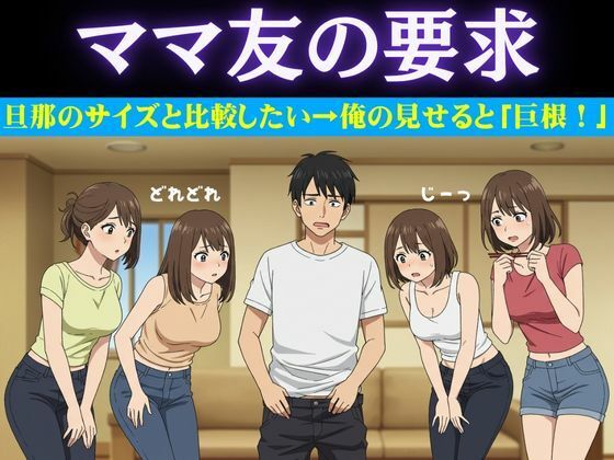 【豊満なママ友5人に囲まれて自宅でタコパ！旦那のチンチンのサイズの話になり・・・仕方なく俺の巨根を見せてやった】性欲モンスター企画