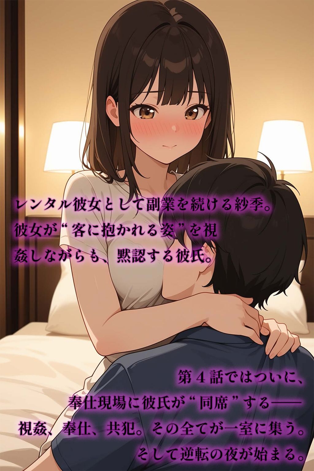 サンプル画像1:レンカノNTR 〜俺の彼女が堕ちる夜〜 第四話(空想彩館) [d_625986]