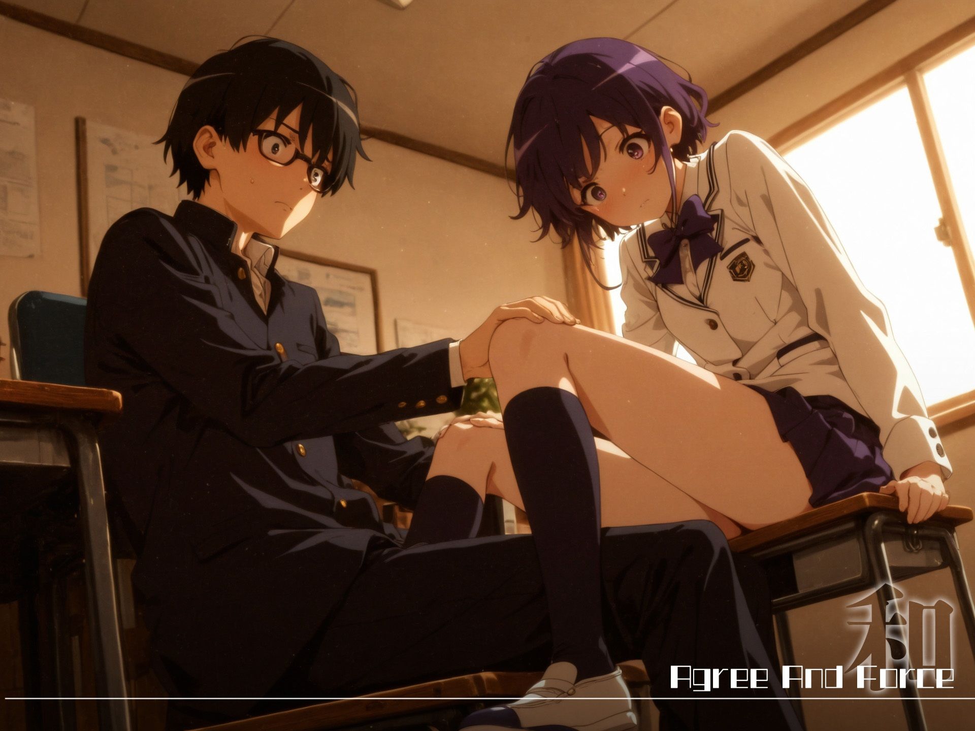 サンプル画像1:和と強 -冴えない女- 氷堂美●留(あーすりん) [d_626376]