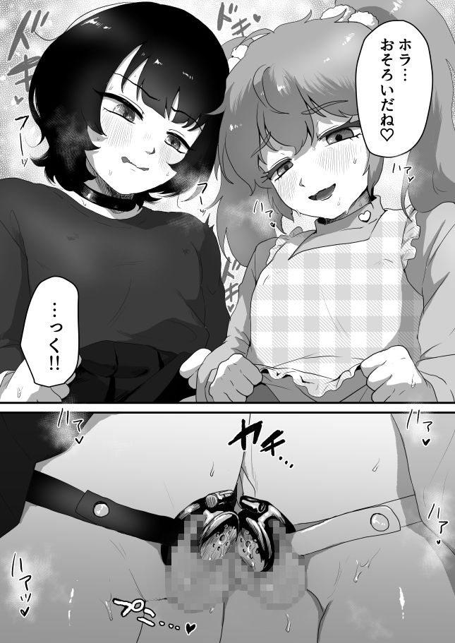 貞操帯のカギ、交換しようよ。 画像2