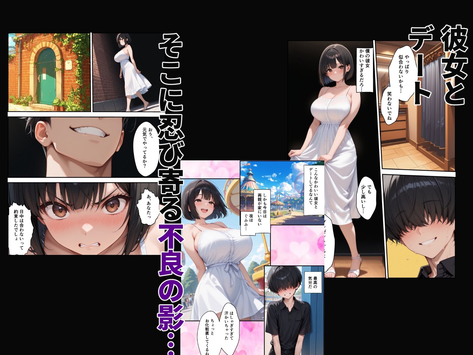 ボクを守るために不良の性奴●になっても絶対に堕ちないカノジョ3 画像7