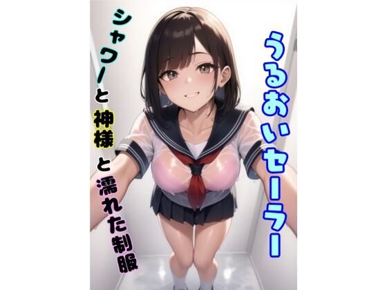 うるおいセーラー シャワーと神様と濡れた制服【ミミミ】