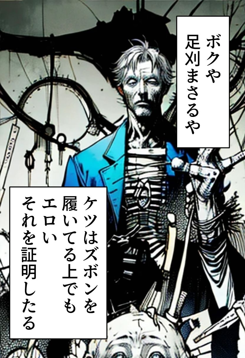 サンプル画像1:足刈がイク！  ズボン尻編(コーンパン) [d_627236]