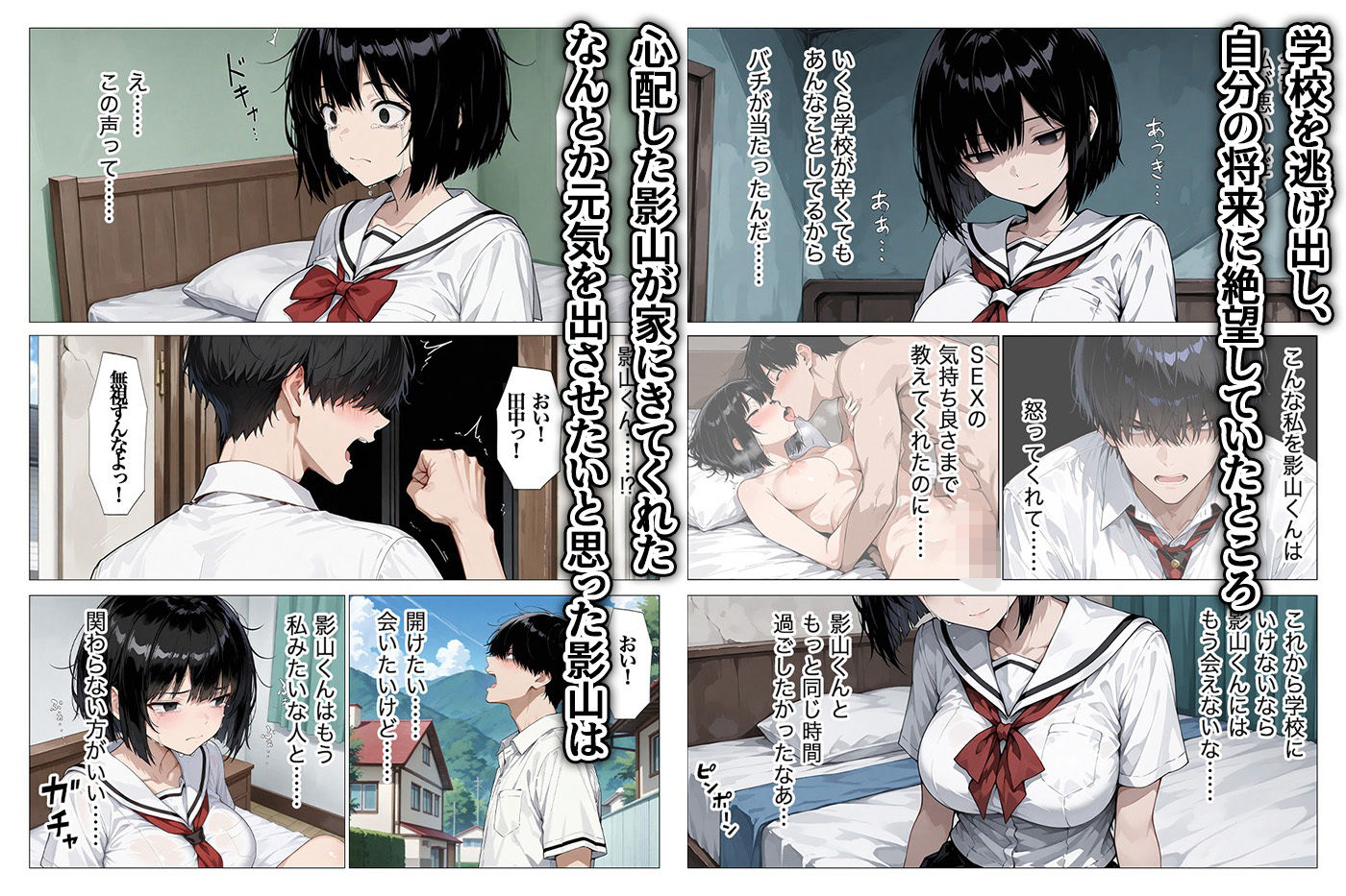 サンプル画像4:爆乳発情女子校生 底なしの制欲をライブ配信で見せつける 全113P(すぷらっしゅまうんてん) [d_627470]