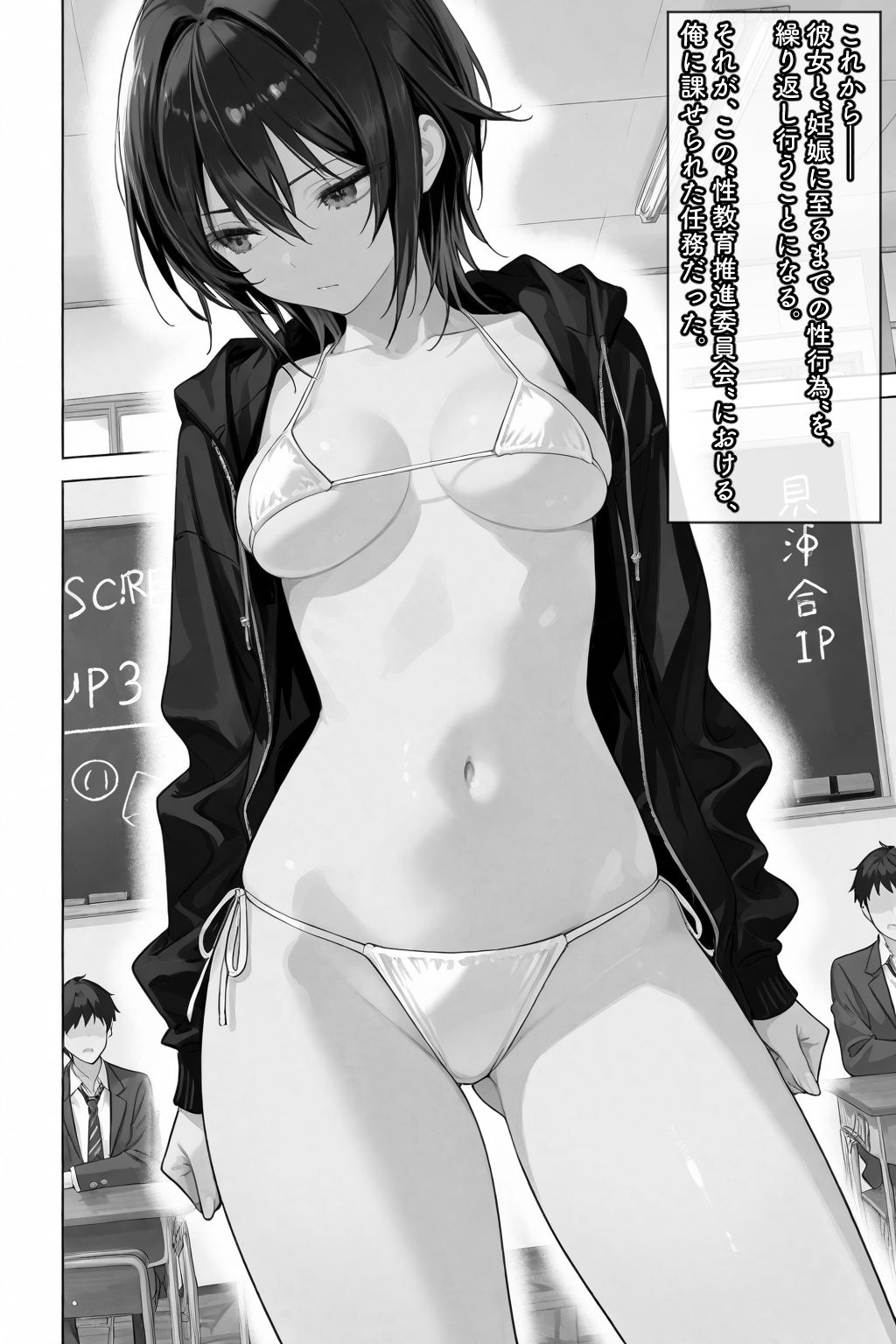 サンプル画像4:セイ☆イクセイ！〜性教育推進委員会〜 七海しおり編(愛罠（ai_wanna_）) [d_628720]