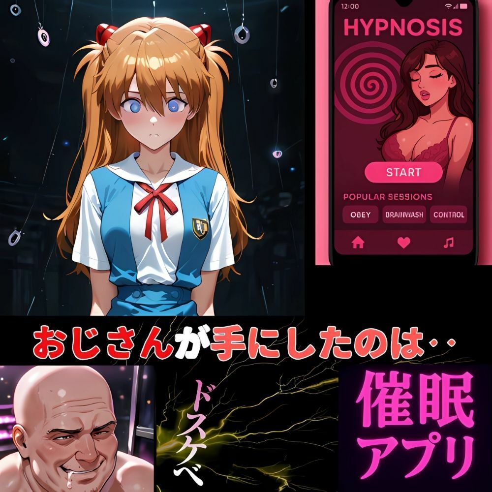 アスカ制圧完了‥おじのアプリに従順に！すべて命令通り 画像1
