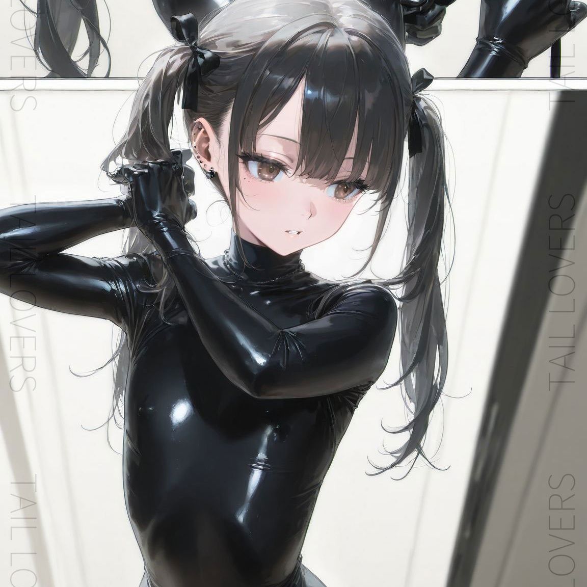 サンプル画像1:ラバー漬けにした地雷系彼女と過ごす12時間【123枚】(TAIL LOVERS) [d_629009]