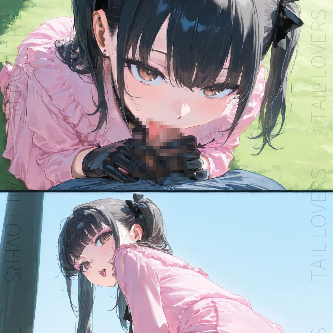 サンプル画像6:ラバー漬けにした地雷系彼女と過ごす12時間【123枚】(TAIL LOVERS) [d_629009]