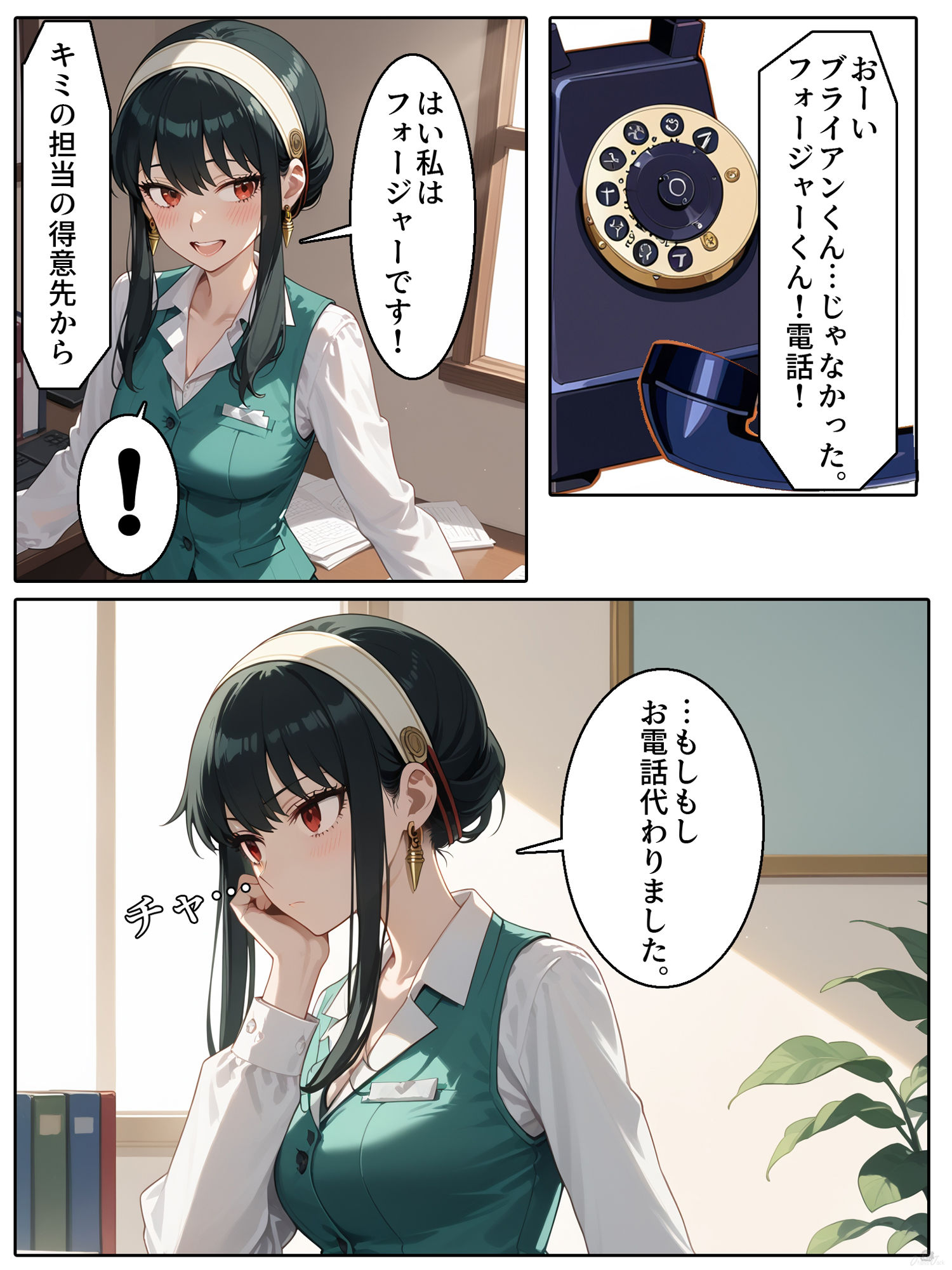 サンプル画像1:ヨルの催●-戸惑う妻 母孕ませ(お玉通信) [d_629363]