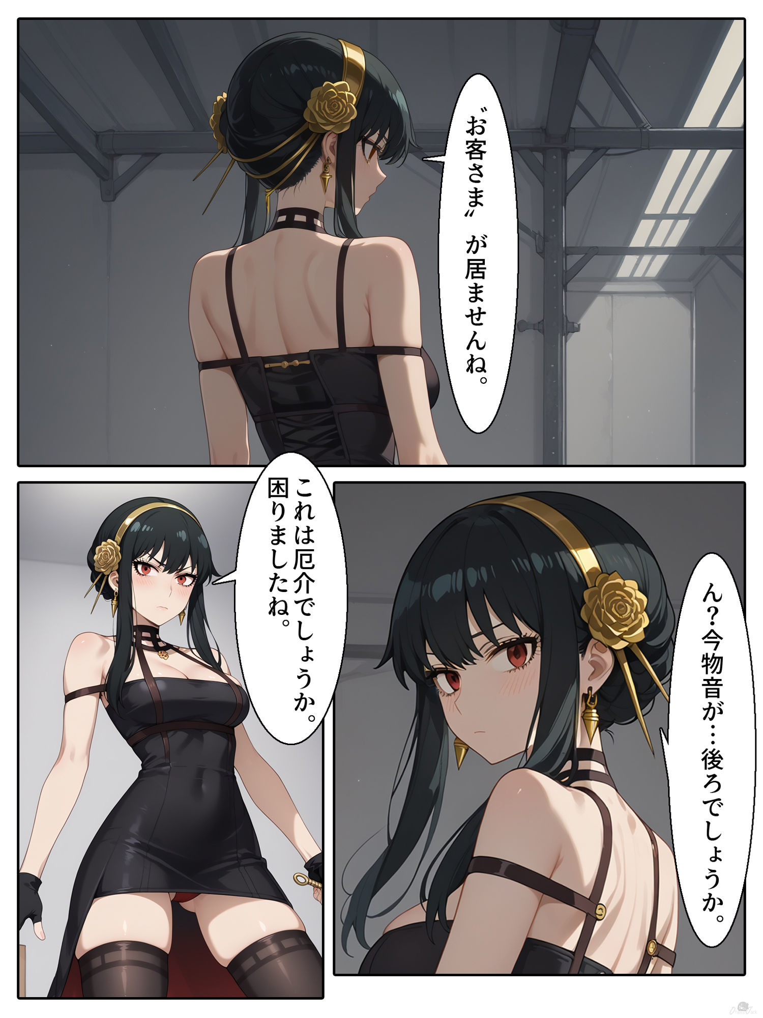 サンプル画像3:ヨルの催●-戸惑う妻 母孕ませ(お玉通信) [d_629363]