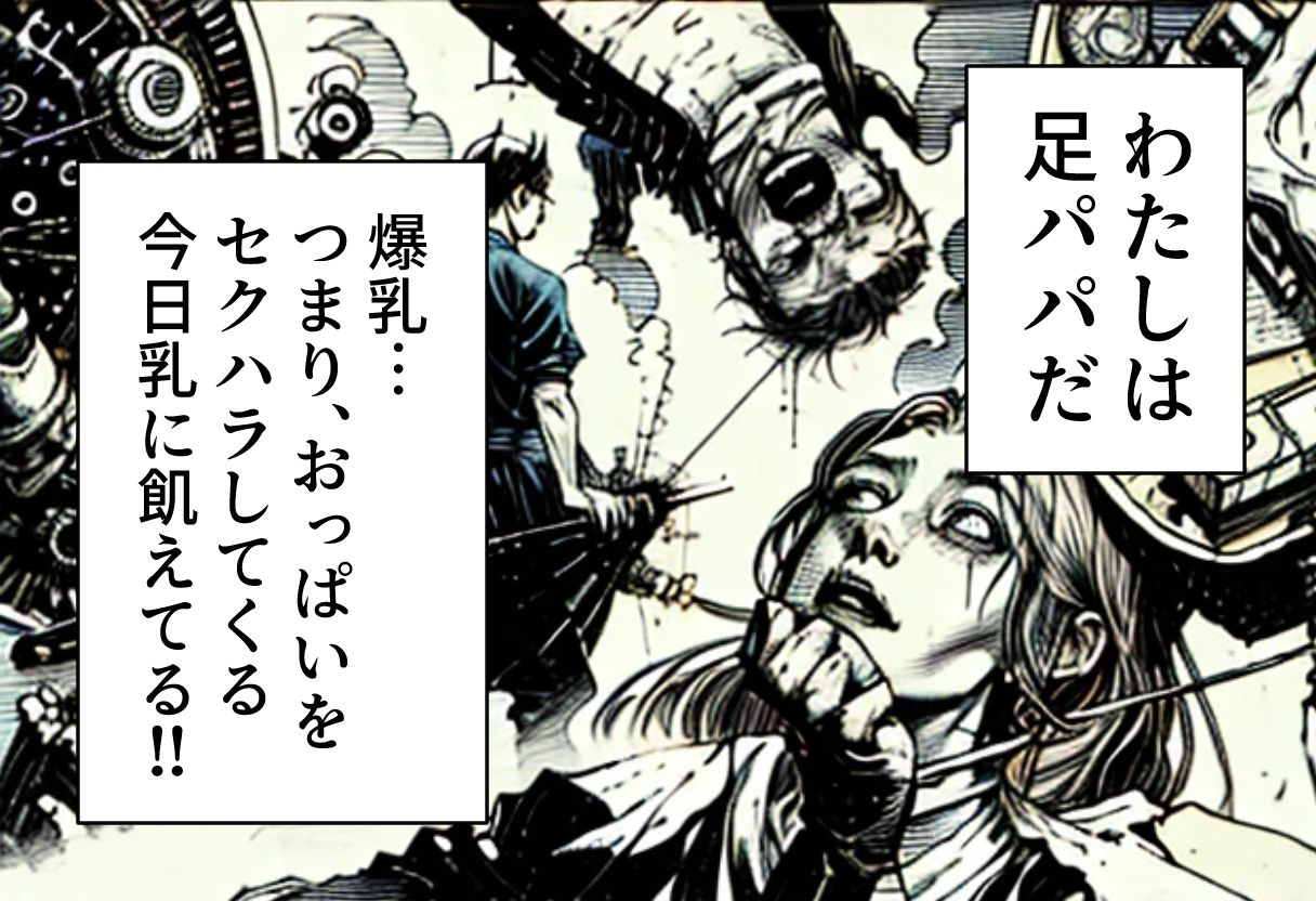 足パパがイク!  爆乳編 画像1