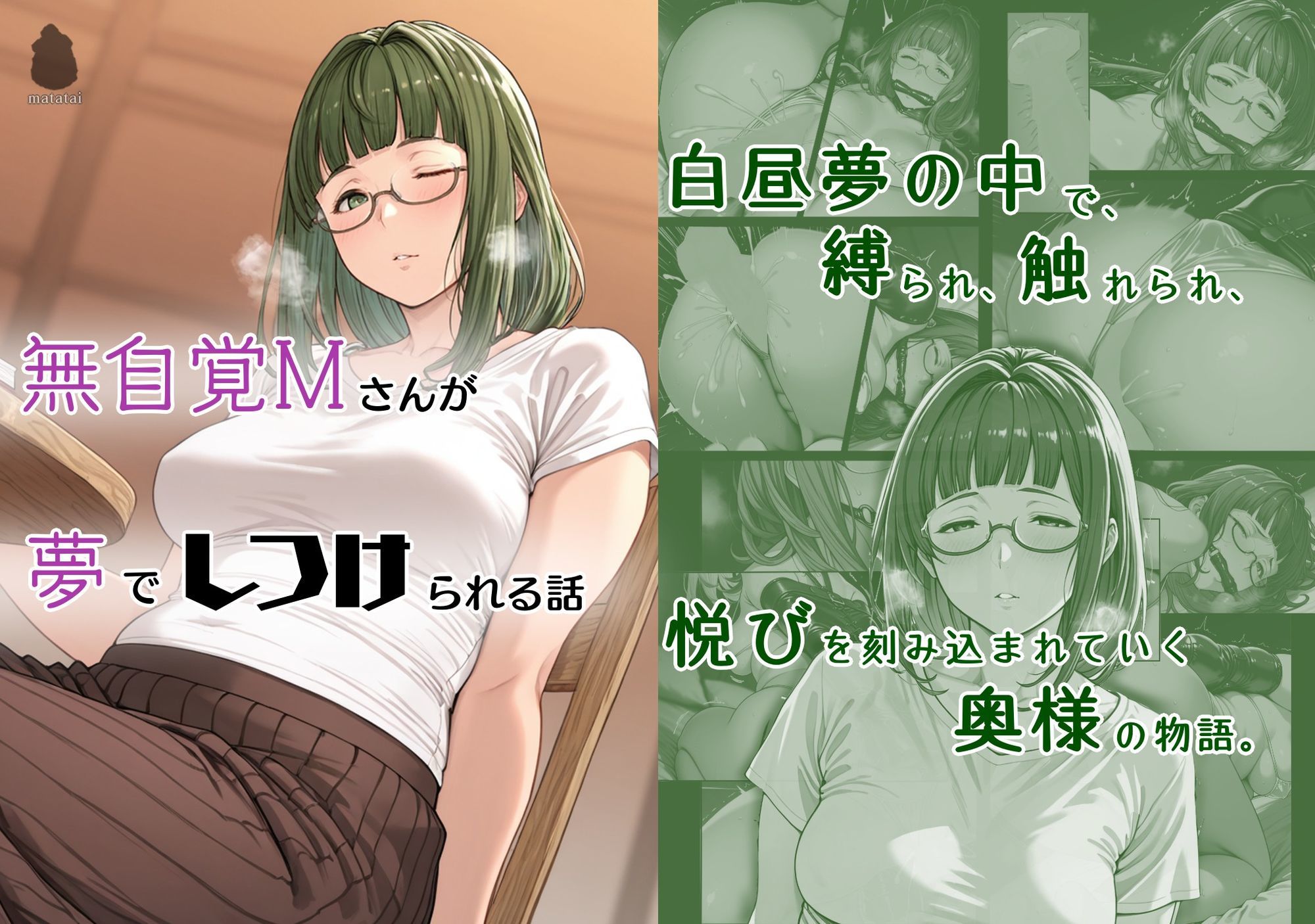 サンプル画像1:無自覚Mさんが夢でしつけられる話(マタタイ電脳室) [d_629550]