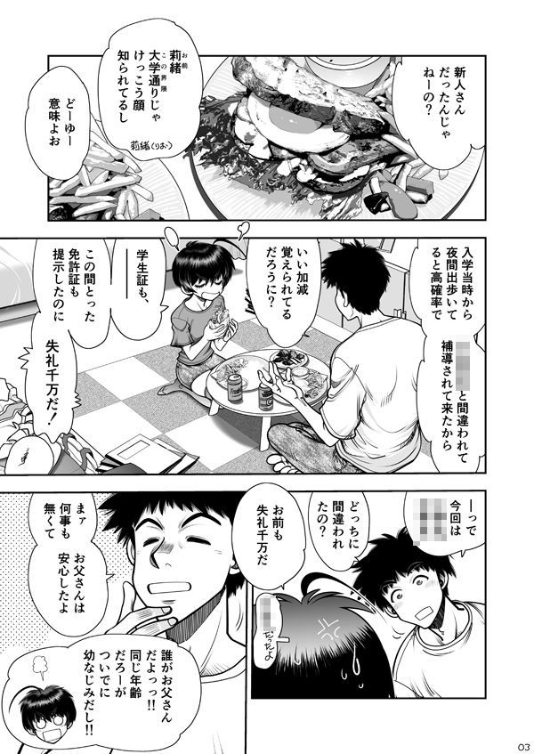 サンプル画像3:2人の関係はちーちんぷいぷい(中華饅頭) [d_629908]