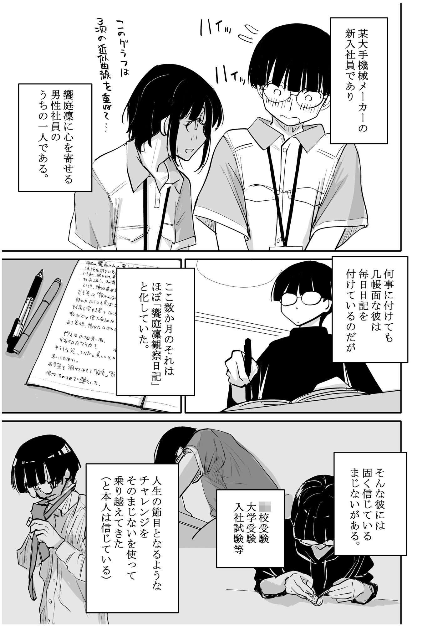 サンプル画像5:酔いつぶれた可愛い後輩にいろいろしちゃう話  番外編(みちゆくはな) [d_629943]